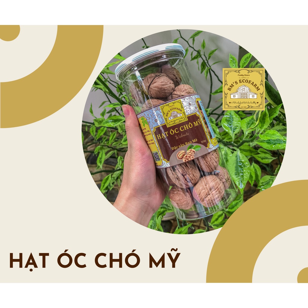 HẠT ÓC CHÓ CHILE TỰ NHIÊN BM'S ECOFARM 500G