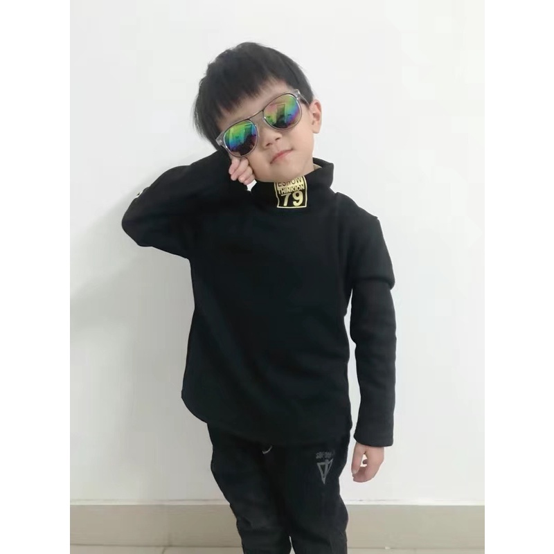 Áo nỉ lót bông ấm lên form cực đẹp cho bé trai