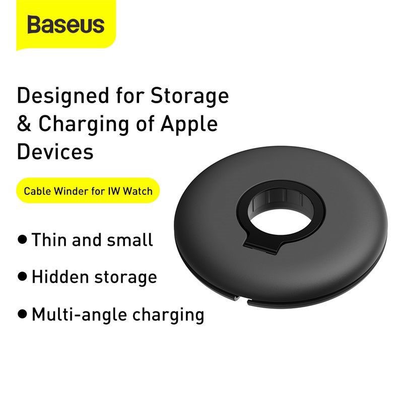 Đế giữ dây sạc, chống rối dùng cho Apple Watch Baseus Planet Cable Winder