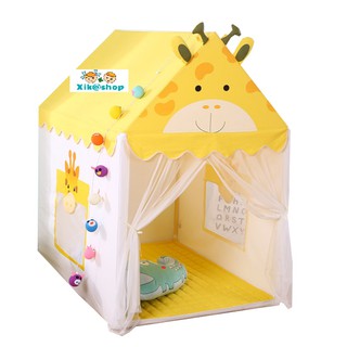 Màu Vàng - Mẫu mới - Lều trẻ em - Lâu đài nhỏ của bé XIKATE05