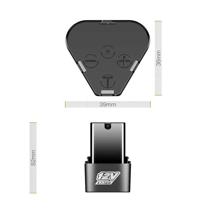 2 Pin máy khoan cầm tay bắt vít, Pin Li-ion 12V 1500mAh