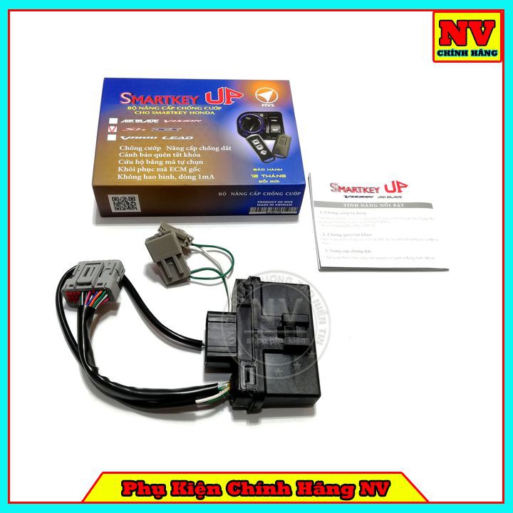 Bộ Nâng Cấp Smartkey Up Cho Vario/Lead/SH/PCX Chính Hãng MVS - BH 1 Năm