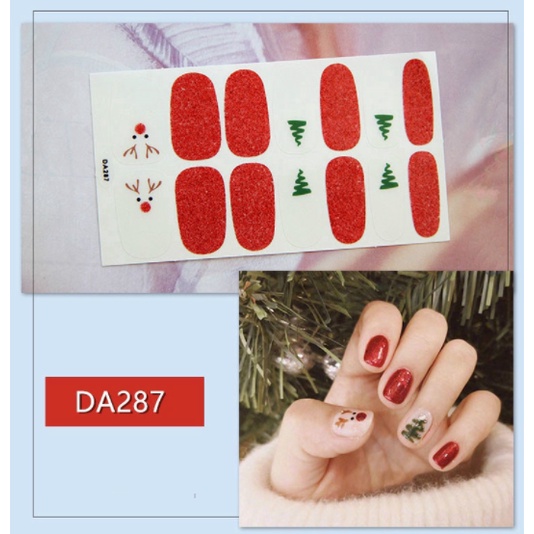 FOLLOW TẶNG 3KHÀNG CÓ SẴN 10 Kiểu - Bộ Sticker Dán Móng Nghệ Thuật Hàn Quốc Dễ ThươngCHỌN MẪUVOUCHER 100K