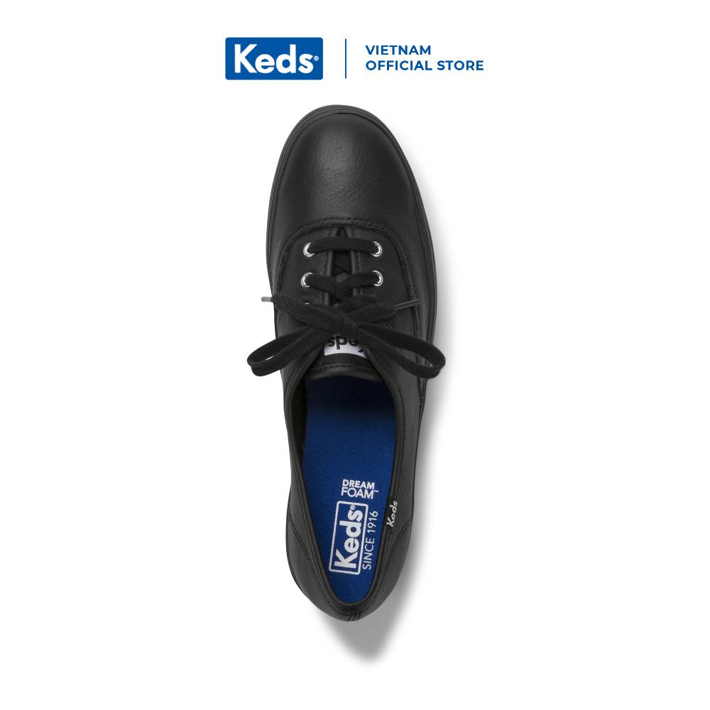 Giày Keds Nữ - Triple Leather Black/Black - KD055749