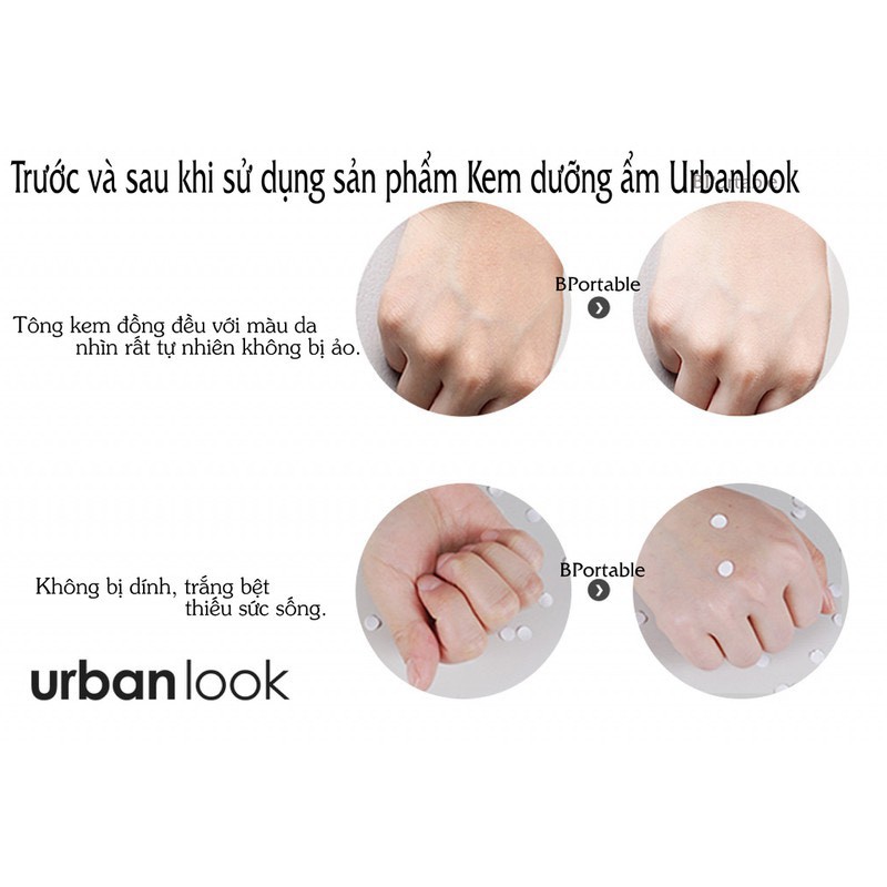 Kem dưỡng ẩm  Urban Look Hàn Quốc - Aura Lucent Tone Cream