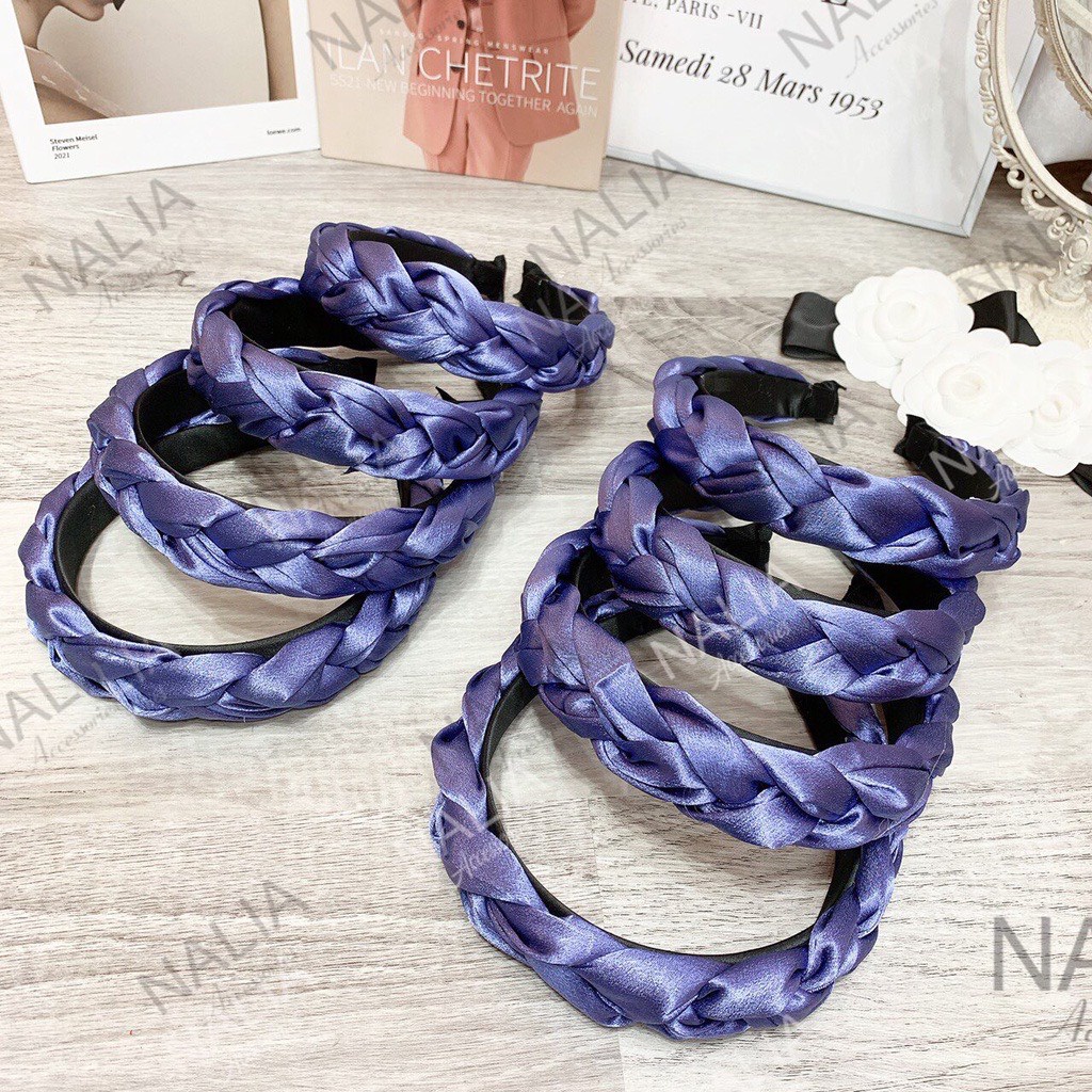 Cài Tóc # Băng Đô Dạng Bện Phong Cách Hàn Quốc Cho Nữ