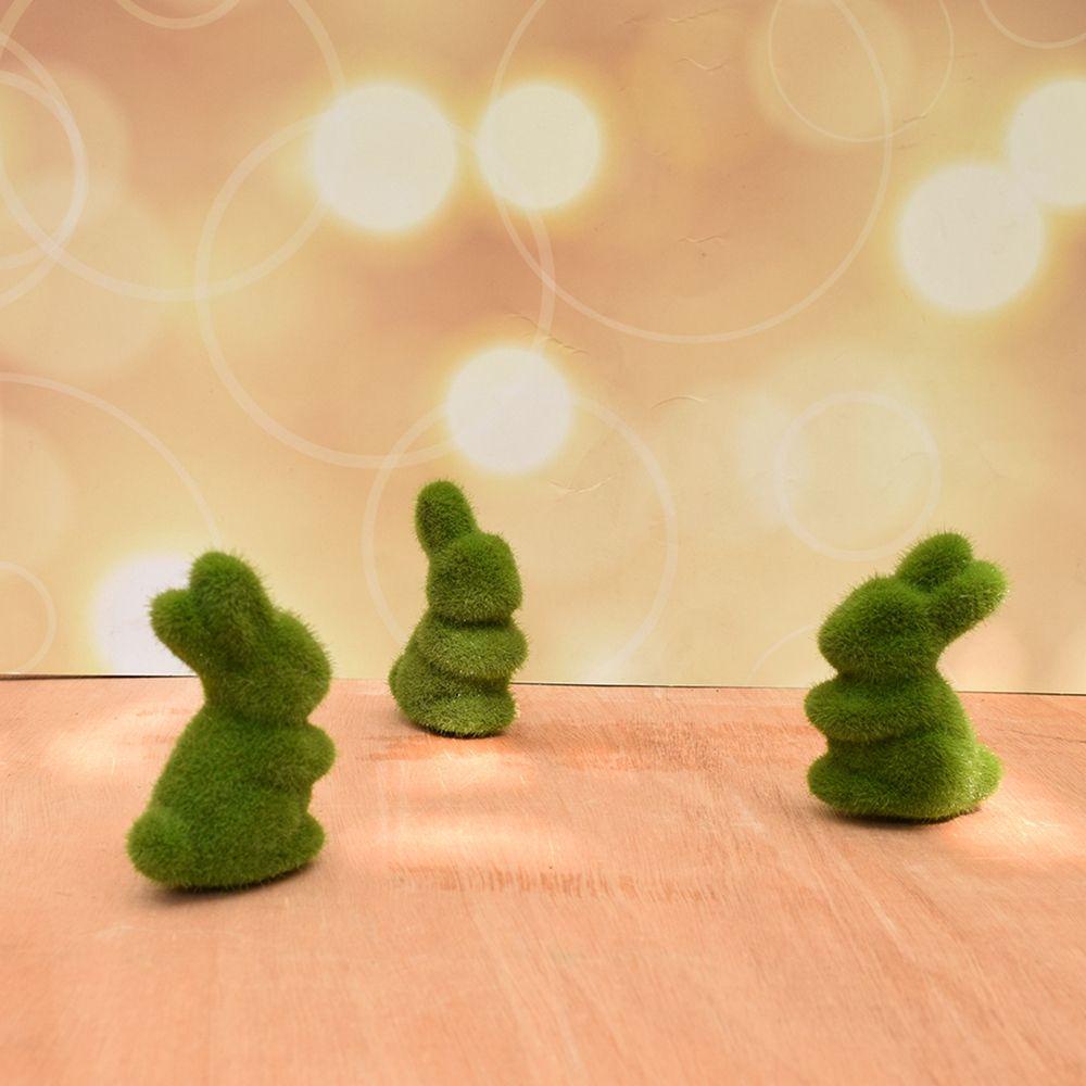 Mô Hình Thỏ Rêu Nhân Tạo Trang Trí Nội Thất