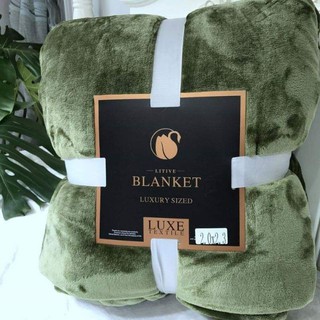 Chăn lông thỏ Muji BLANKET siêu mềm mịn 2m x 2m3 cao cấp - Hàng uy tín