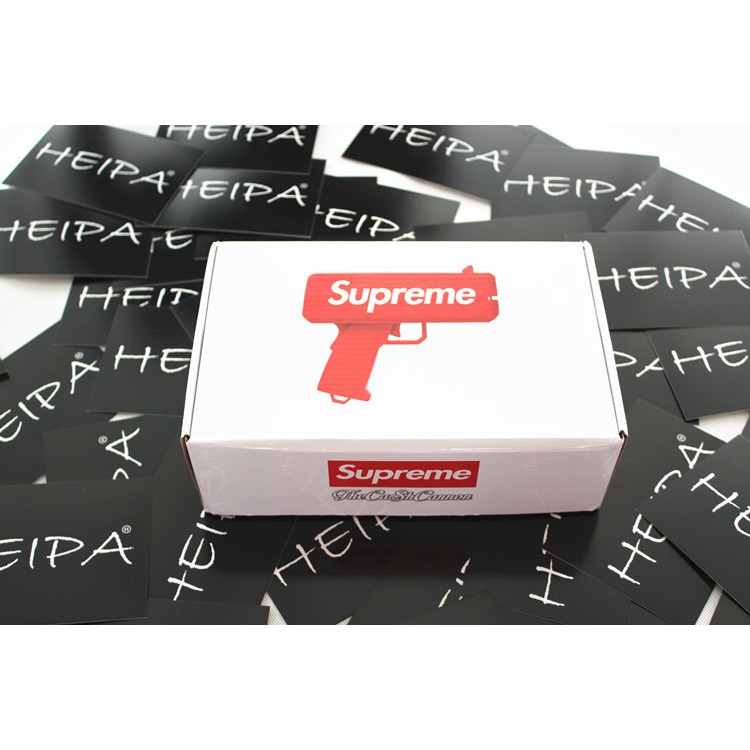 Súng Bắn Tiền Supreme Full Box Tặng Kèm 100 Tờ Tiền Dolar Supreme