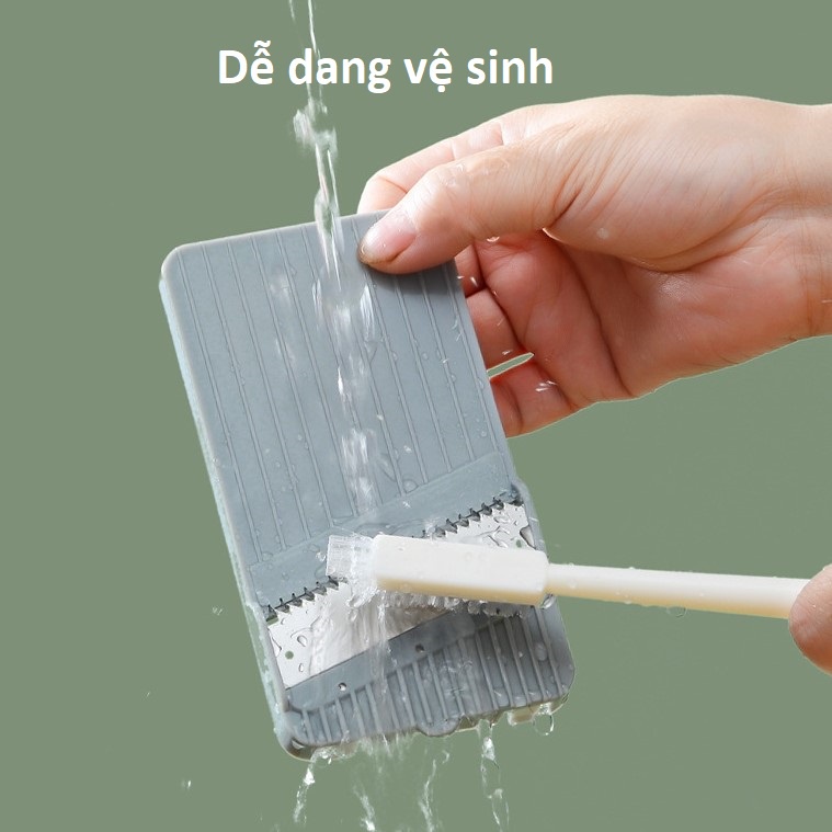 Máy Thái Rau Củ Quả Tiện với 4 lưỡi dao đơn, đa năng, siêu sắc - Dụng Cụ Thái Rau Củ Vệ Sinh An Toàn - Bảo Hành 12 Tháng