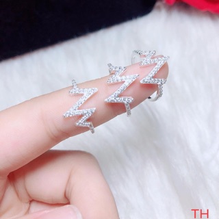 Nhẫn bạc nhịp tim NB0117