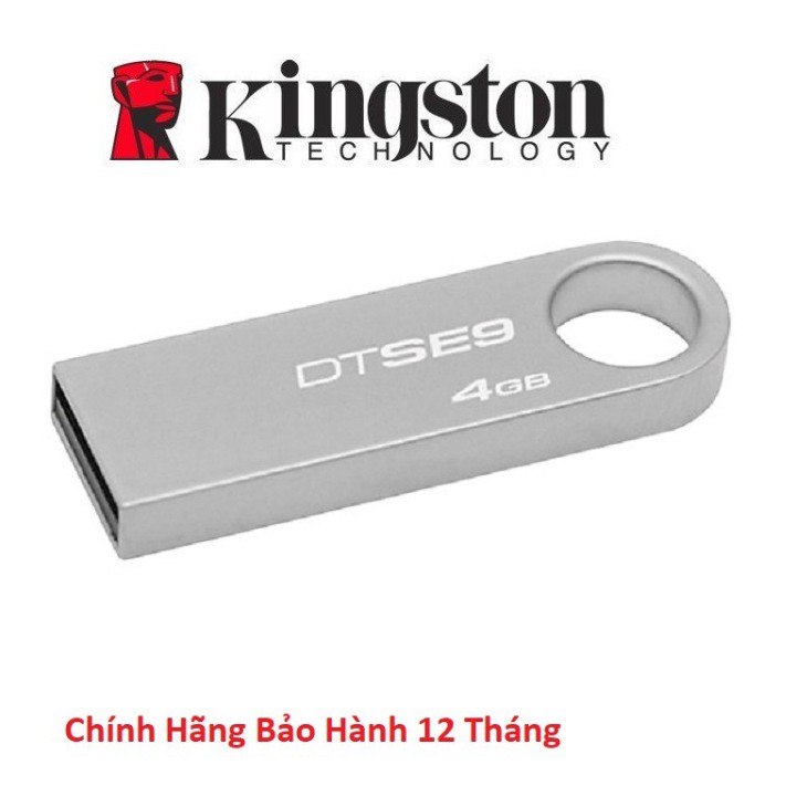 USB 2.0 Kingston DataTraveler SE9 4G, 8G, 16G, 32G, 64G Chính Hãng, Chống nước, Chống Va Đập Bảo Hành 12 Tháng