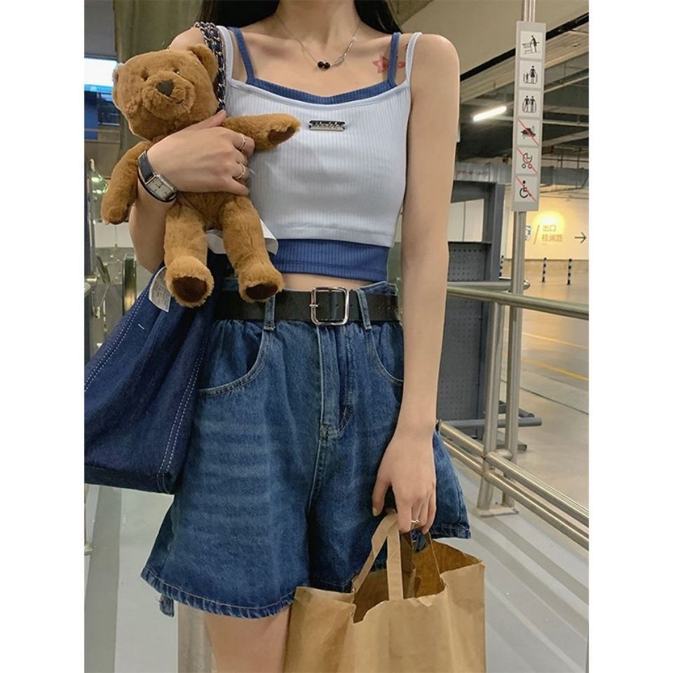 Áo Giả Hai Mảnh Kiểu Dáng Thời Trang Mùa Hè Cho Nữ