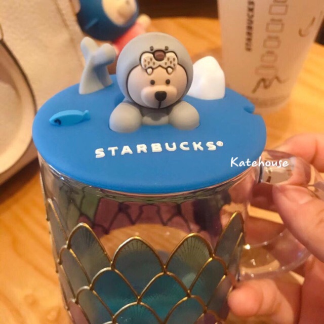 Nắp đậy dùng cho ly sứ, ly thuỷ tinh Starbucks Mug Cover