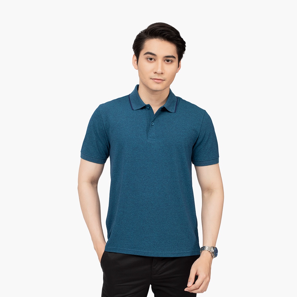 Áo polo nam ngắn tay ARISTINO thiết kế đơn giản tinh tế, chất mềm mại, thoáng khí -  APS051S2