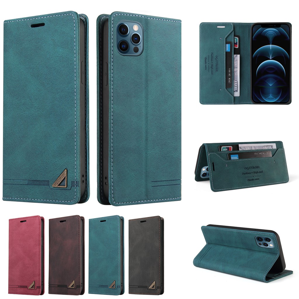 Ốp Điện Thoại TPU Kèm Ví Đựng Thẻ Cho iPhone 12 Mini 11 Pro Max X XS Max XR SE 2020 iPhone 8 iPhone 7 iPhone 6 6S Plus