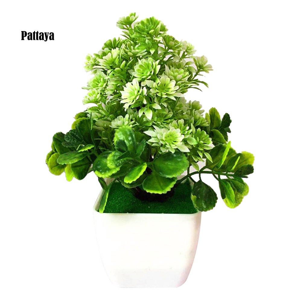 1 Chậu Cây Bonsai Giả Bằng Nhựa Cho Trang Trí