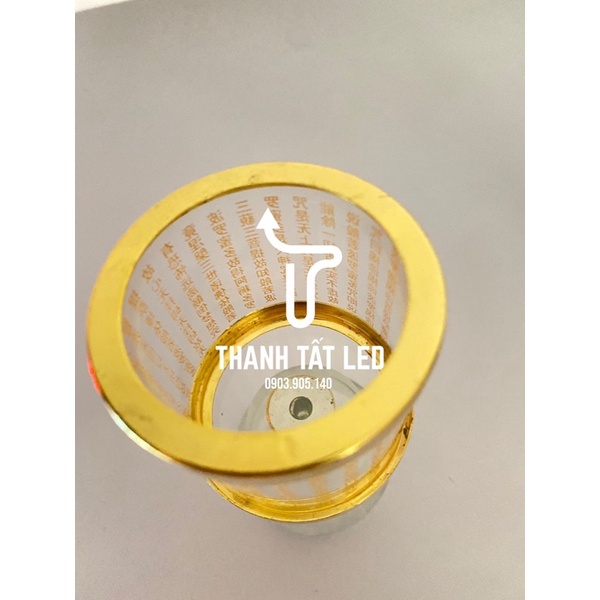 ✨ CHÂN NẾN THỦY TINH TRỤ
