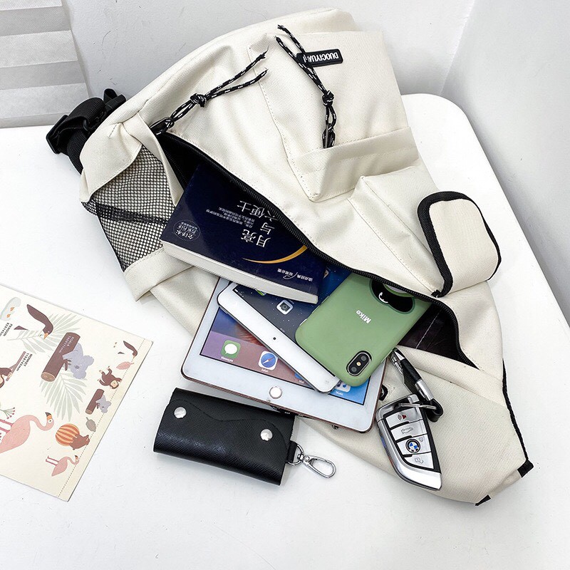 Túi Đeo Chéo Nam Nữ Đẹp Hot Trend 2021 - Túi Đeo Chéo Thời Trang Hàn Quốc Dành Cho Nam và Nữ B084