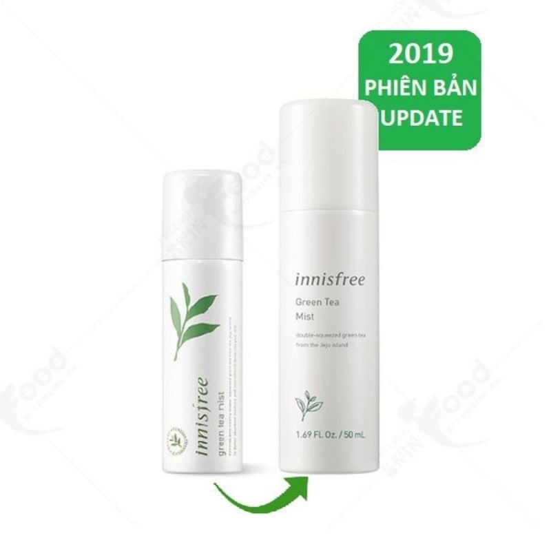 Xịt khoáng INNISFREE GREEN TEA MIST 50ml