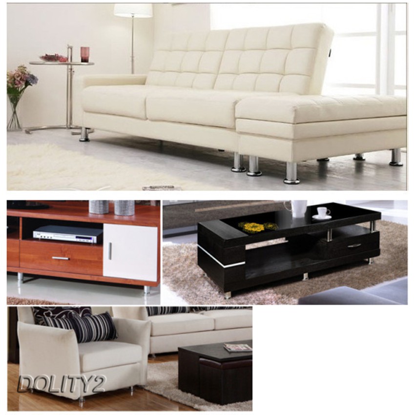 Bộ 4 Chân Đỡ Ghế Sofa Kích Thước 80mm