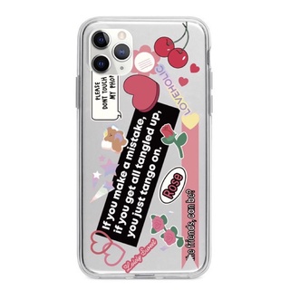 Ốp lưng iphone họa tiết màu hồng cute | candylab.official