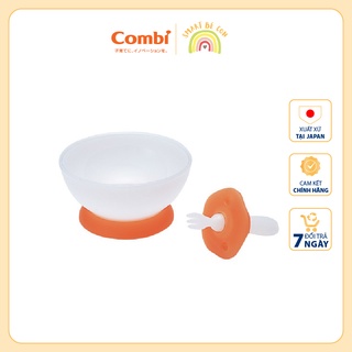 Bộ tập ăn cho bé Combi - đồ dùng ăn dặm cho bé