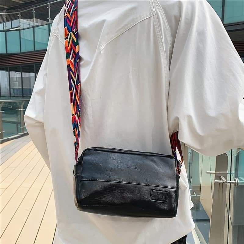 TÚI ĐEO CHÉO UNISEX NAM NỮ DÂY THỔ CẨM SANG CHẢNH