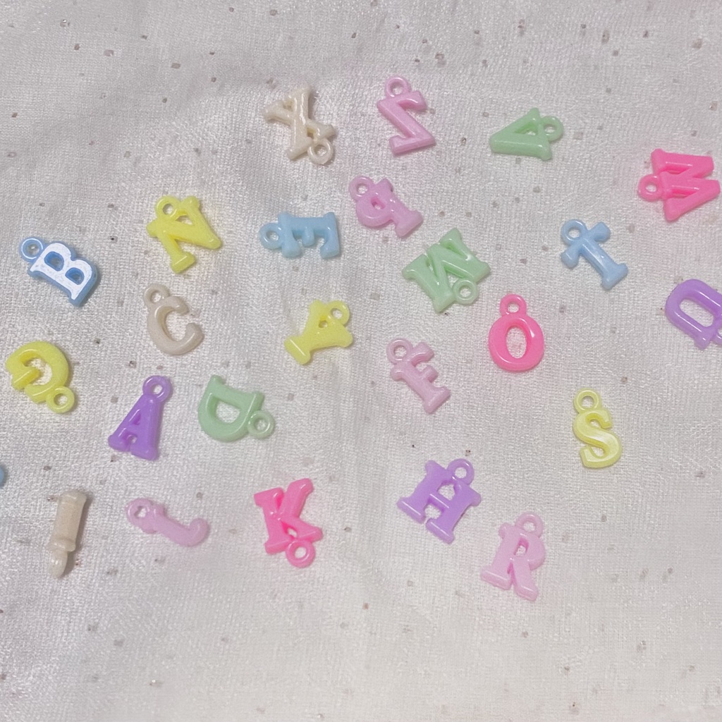 ✿ Hạt chữ gắn thêm ✿