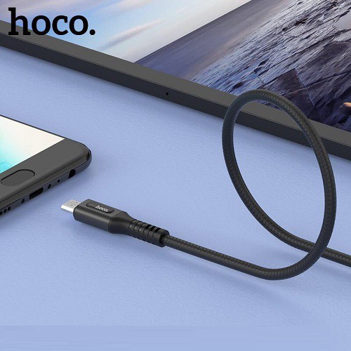 Cáp Sạc Nhanh Hoco U79 Micro Có Đèn Led Hỗ Trợ Sạc Và Truyền Dữ Liệu - Dây Sạc Điện Thoại Android