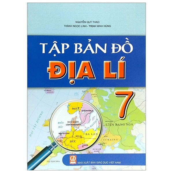 Sách - Tập bản đồ Địa lí 7 (màu)