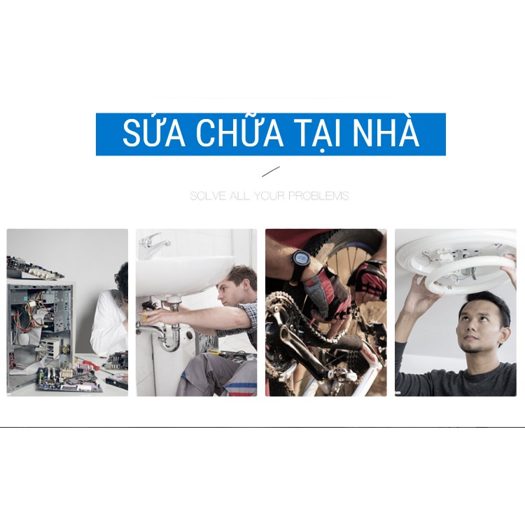 Dụng Cụ Sửa Chữa Cầm Tay Đa Năng Tua Vít 16-in-1, Dùng Lắp Giáp, Sửa Chữa Xe Đạp