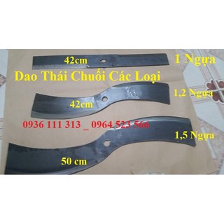 Lưỡi Dao Lắp Máy Thái Chuối, Băm Cỏ Voi 50cm trục 16, 42cm trục 14, 51cm trục 20