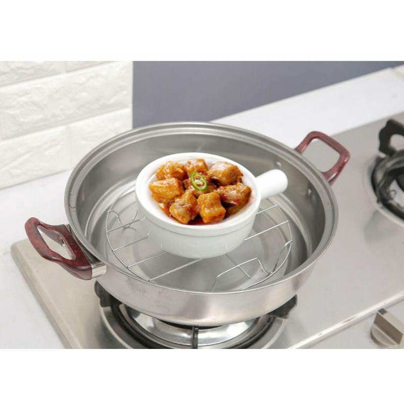 Rế hấp - giá hấp inox 304 tiện lợi -giatottaikho