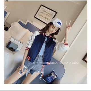 Áo khoác gió lửng nữ