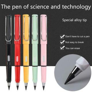Bút chì vĩnh cửu tặng kèm tẩy trong bút không cần gọt dành cho học sinh tiện lợi HVC