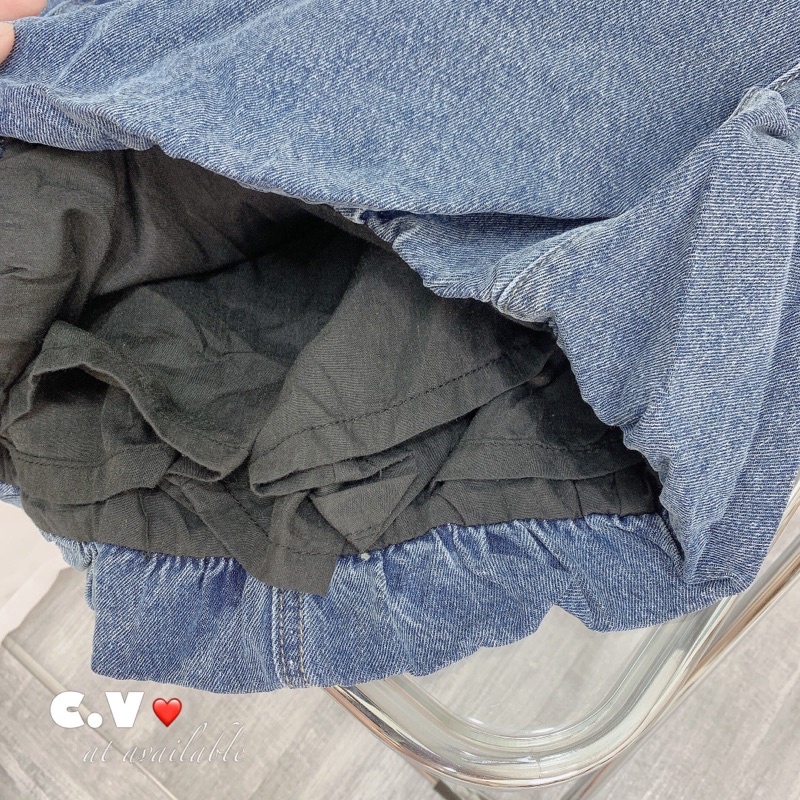 Chân váy bò bom tag G.u.c hàng QCL1