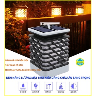 Đèn năng lượng mặt trời, đèn trang trí năng lượng kiểu dáng sang trọng