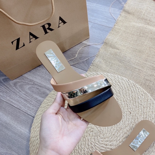 Dép lê zara quai chéo