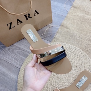 Dép lê zara quai chéo