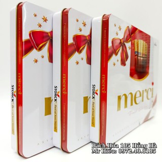 [Hỏa Tốc] Socola Merci hộp sắt 500g