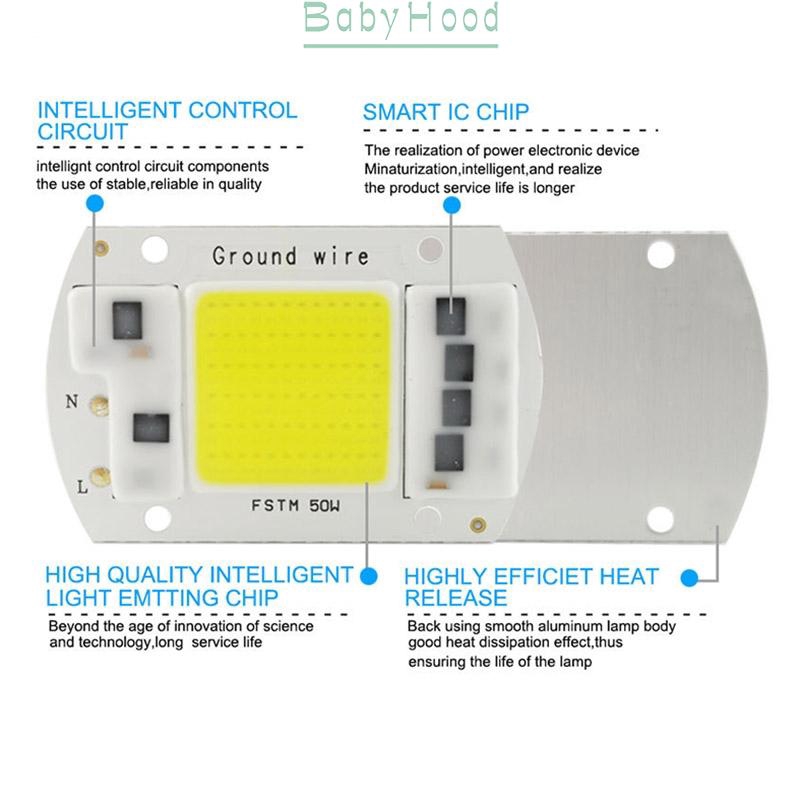 Chip đèn pha LED COB 20W 30W 50W 220V tiết kiệm năng lượng chất lượng cao | BigBuy360 - bigbuy360.vn