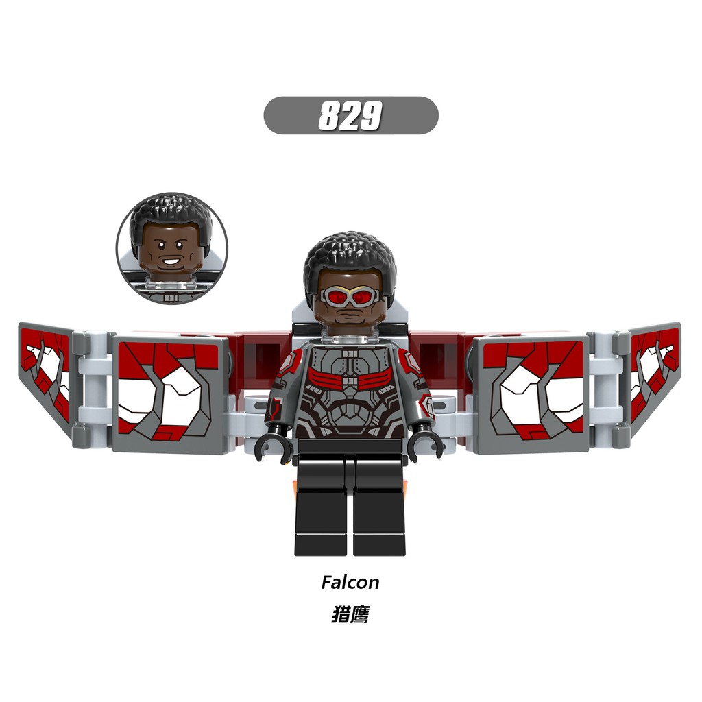 Đồ chơi play siêu anh hùng the Avenger falcon x829