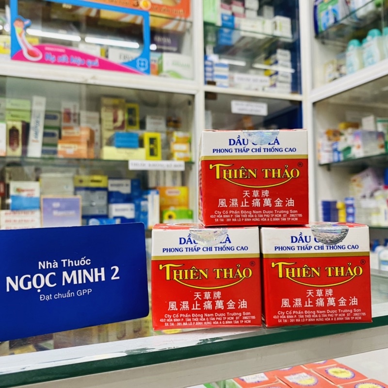 ✅[Chính Hãng]Dầu Cù Là Thiên Thảo , ( chai 30g ) Trường Sơn , Dầu Cù Là Công ty dược Trường Sơn