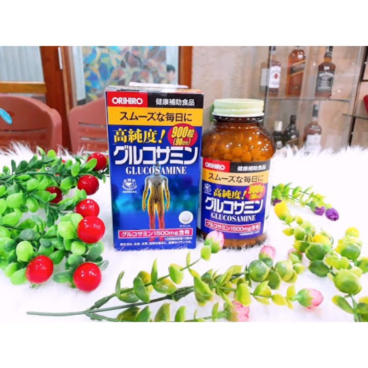 Viên uống bổ xương khớp Glucosamin Orihiro Nhật Bản 900 viên