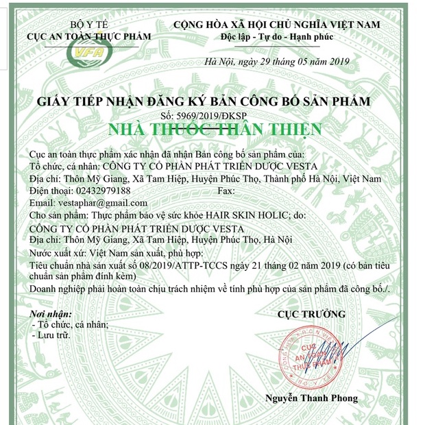 HAIR SKIN HOLIC – Giúp làm đẹp tóc, da và móng cho cả nam và nữ, hỗ trợ giảm tình trạng rụng tóc, tóc yếu, da sạm (30v)