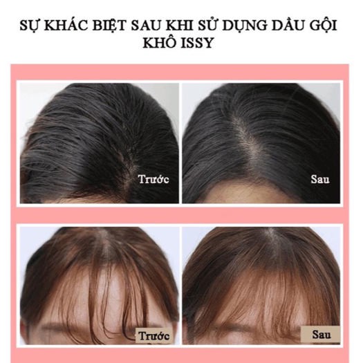 Dầu gội đầu khô suôn mượt tóc, không bết dính ISSY- Sarah Beaute MP03