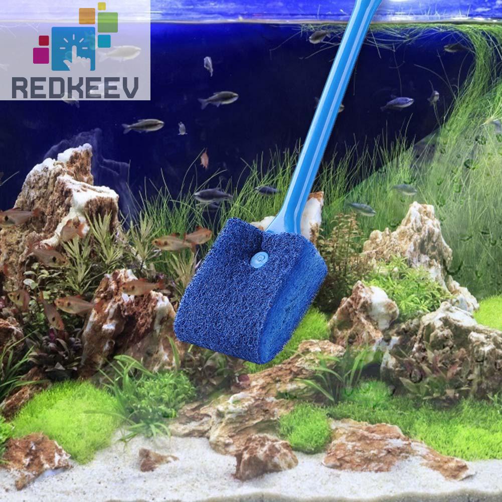 Cây lau kính bể cá cán dài tiện dụng