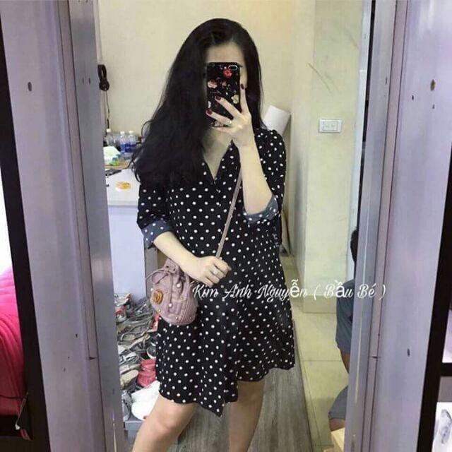 VÁY CHẤM BI SIÊU XINH