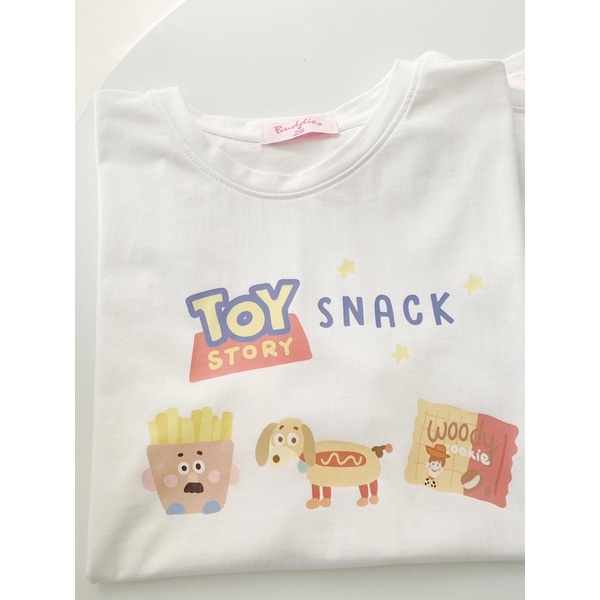 ATTK858 - Áo thun in hình đồ chơi snack